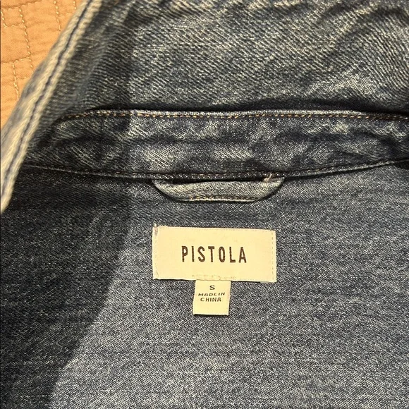 Denim Button-Up Shirt - Classic Blue - Picture 5 of 7